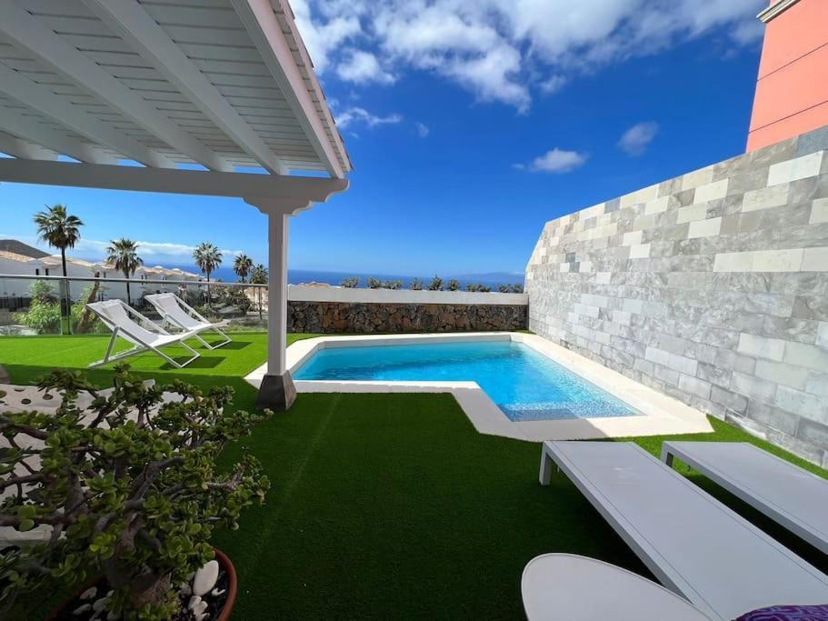 Villa Privada Con Piscina Tenerife Sur Aljaba 5 Chayofa Exterior foto