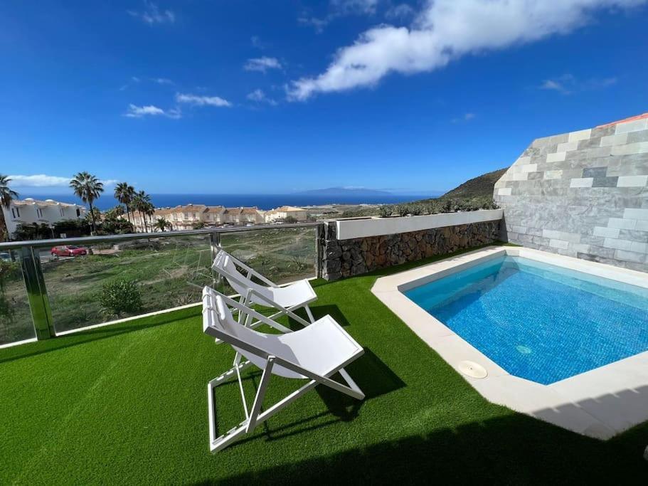 Villa Privada Con Piscina Tenerife Sur Aljaba 5 Chayofa Exterior foto