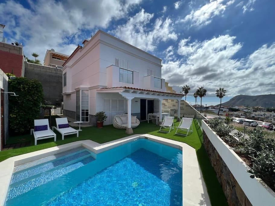 Villa Privada Con Piscina Tenerife Sur Aljaba 5 Chayofa Exterior foto